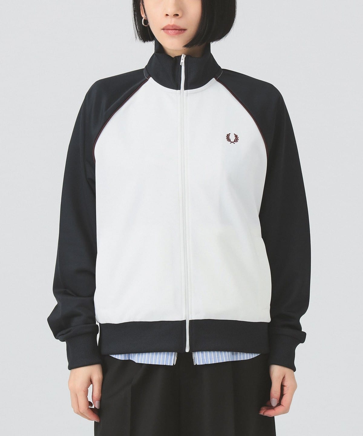 Ray BEAMS（レイ ビームス）【別注】FRED PERRY / カラーブロック