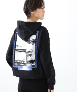 VEIL × Ray BEAMS / 別注 バックプリント フード付 パーカ◇