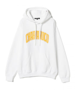 Chari&Co. × Ray BEAMS / 別注 ロゴ フード スウェット