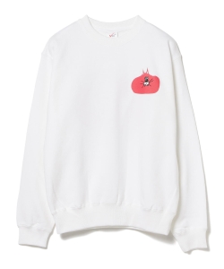 ▲VEIL / Print Sweat White