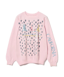 BEAMS COUTURE / ハンドプリント 豹柄 スウェット