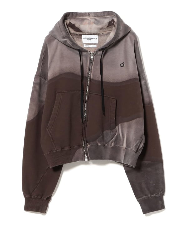 NOMARHYTHM TEXTILE / Hand Dye Twist Parka