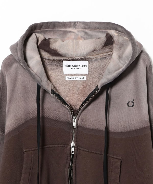NOMARHYTHM TEXTILE / Hand Dye Twist Parka