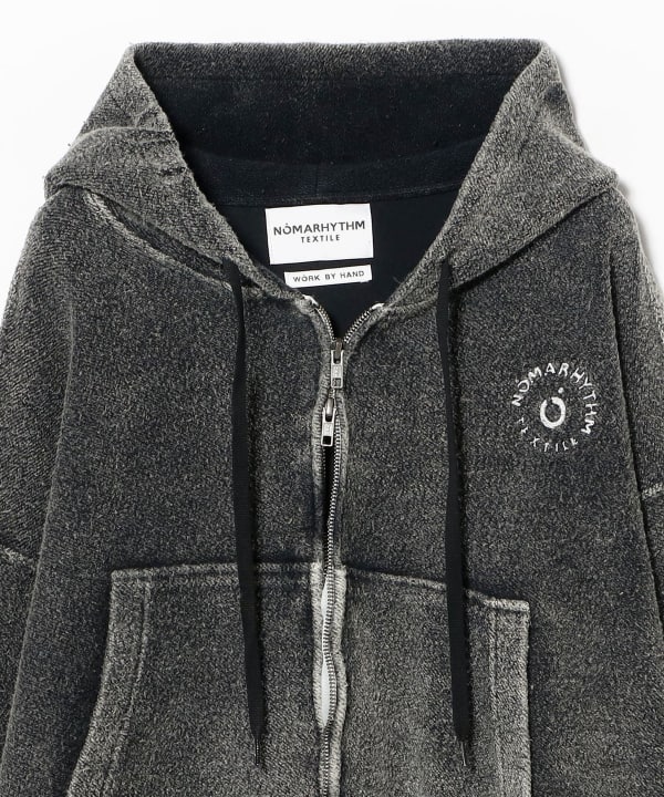NOMARHYTHM TEXTILE / Hand Dye Reverse Parka