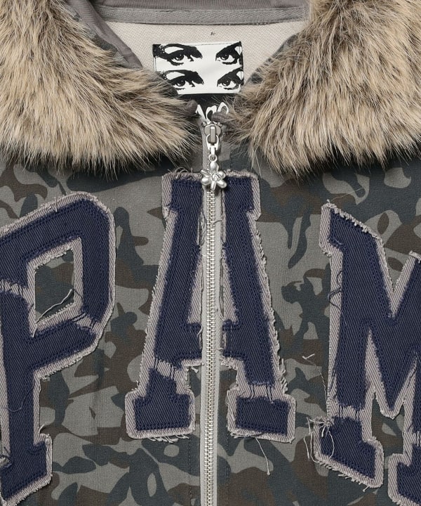 P.A.M. / FUR TRIM HOODED
