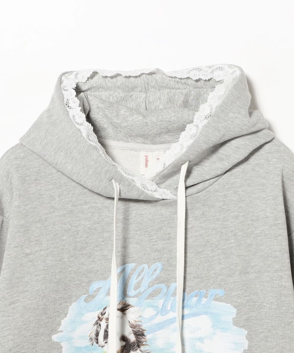 YUHAN WANG / Piebald Horse Hoodie