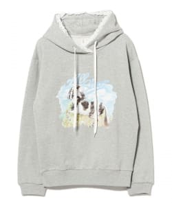 YUHAN WANG / Piebald Horse Hoodie