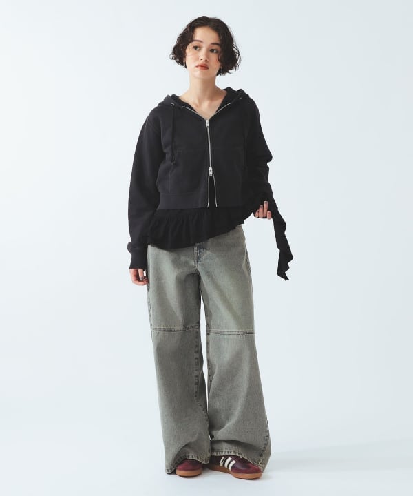 【別注】Champion / ジップ フーデッド スウェット シャツ