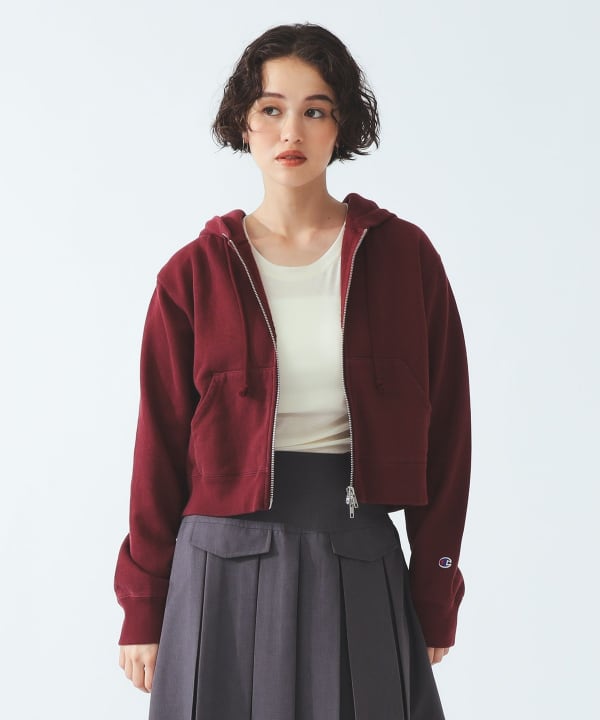 【別注】Champion / ジップ フーデッド スウェット シャツ