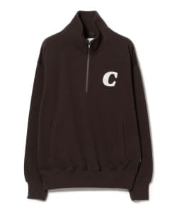 【別注】CHARI&CO × Ray BEAMS / INITIAL C HALFZIP SWEATS