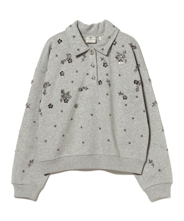 LEVI’S(R) / Vintage Embellished Polo Sweatshirt