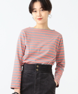 ORCIVAL / ボーダー ロングスリーブ プルオーバー