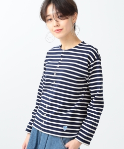 ORCIVAL × BEAMS / 別注 スナップボタン カーディガン