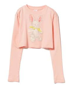 YUHAN WANG / Bunny Print Top