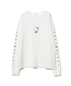 HELLO KITTY×BEAMS JAPAN / キティちゃんプリント ロングスリーブ Tシャツ