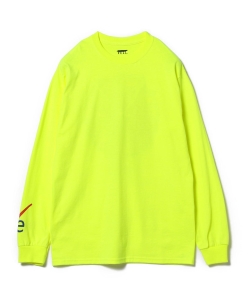 VEIL × Ray BEAMS / 別注 袖ロゴ ロングスリーブ Tシャツ