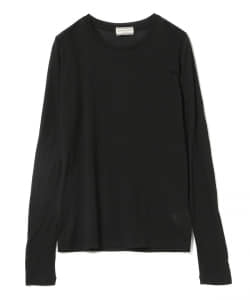 Ray BEAMS High Basic / スクープネック ロングスリーブ Tシャツ