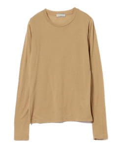 Ray BEAMS High Basic / スクープネック ロングスリーブ Tシャツ