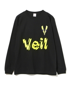 VEIL / Print Longsleeve Black