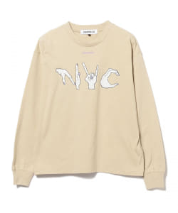 Chari&Co × Ray BEAMS / 別注 NYC sign Tシャツ