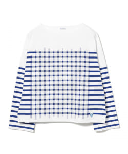 ▲○ORCIVAL × BEAMS COUTURE / ギンガム トップス