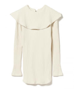 ▲○Uhr / Petal Collar Top