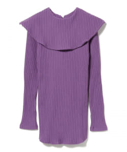 ▲○Uhr / Petal Collar Top