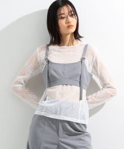 ▲レース キリカエ Tシャツ