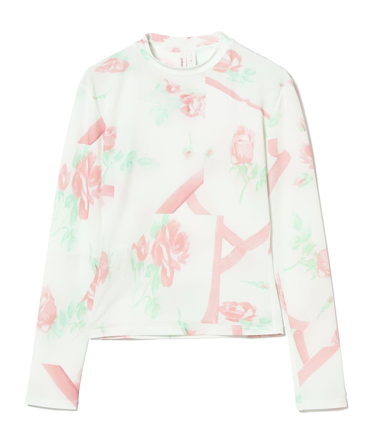 YUHAN WANG ユハン ワン / Rose Ribbon Top Tシャツ・カットソー WOMEN WHITE S