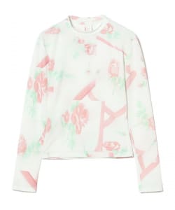 YUHAN WANG / Rose Ribbon Top