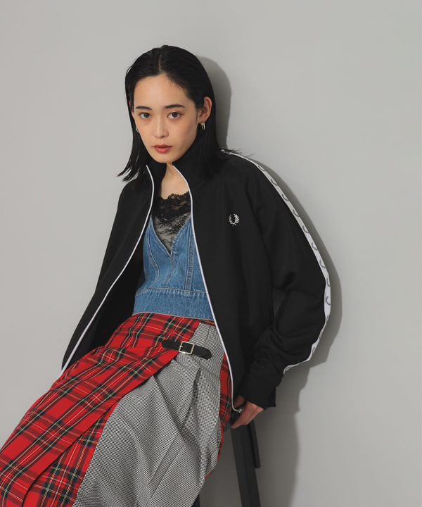 Ray BEAMS（レイ ビームス）FRED PERRY / Taped Track Jacket