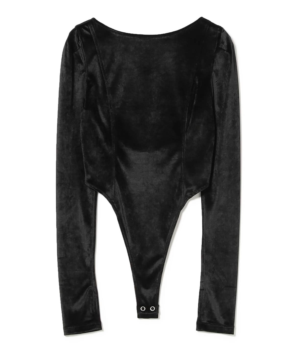 JOHN LAWRENCE SULLIVAN ジョン ローレンスサリバン / VELOUR BODY SUIT TOP トップス WOMEN BLACK ONE SIZE JOHN LAWRENCE SULLIVAN ジョン ローレンスサリバン / VELOUR BODY SUIT TOP トップス WOMEN BLACK ONE SIZE