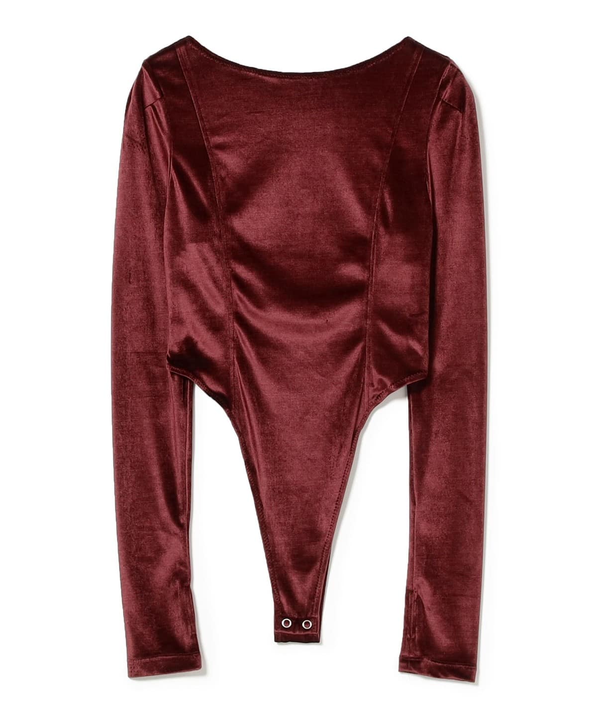 JOHN LAWRENCE SULLIVAN ジョン ローレンスサリバン / VELOUR BODY SUIT TOP トップス WOMEN BORDEAUX ONE SIZE JOHN LAWRENCE SULLIVAN ジョン ローレンスサリバン / VELOUR BODY SUIT TOP トップス WOMEN BORDEAUX ONE SIZE