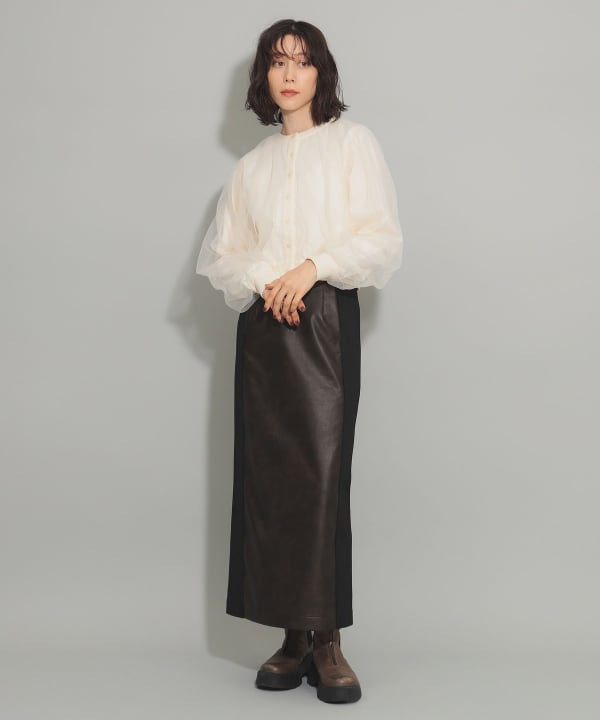 Ray BEAMS（レイ ビームス）【6/12再値下げ】チュール ギャザー