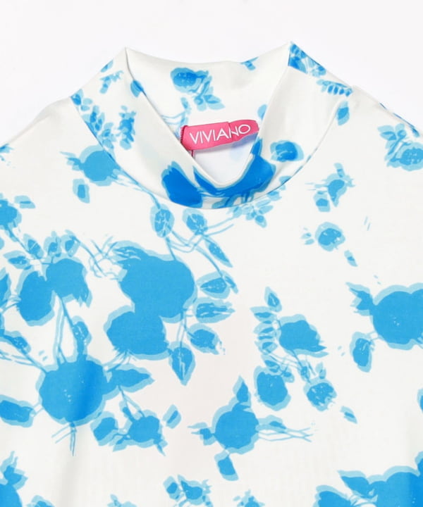 トップス VIVIANO elastic top トップス VIVIANO elastic top VIVIANO】Elastic Top - red - | loop