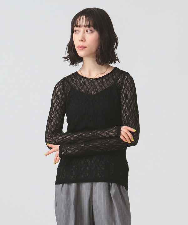 Ray BEAMS レーストップス Ray BEAMS（レイビームス）の「Ray BEAMS / ストレッチ レース