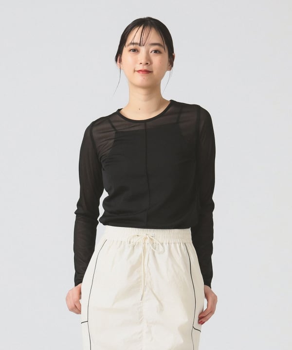 Ray BEAMS（レイ ビームス）シアー センター シーム Tシャツ（T