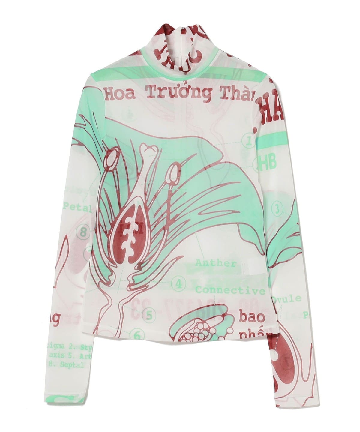 Ray BEAMS（レイ ビームス）YOHEI OHNO / Graphic Mesh Top A