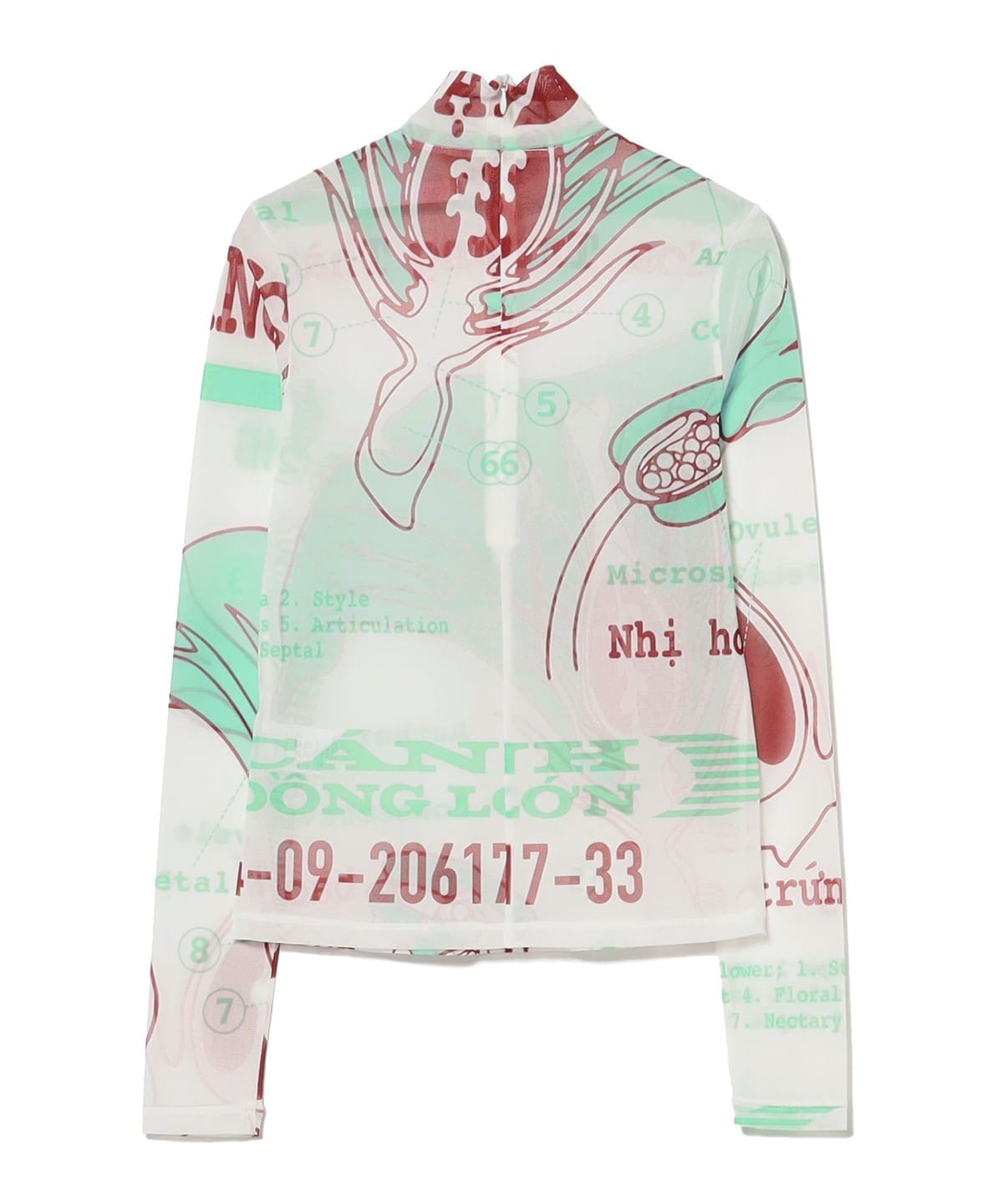 Ray BEAMS（レイ ビームス）YOHEI OHNO / Graphic Mesh Top A