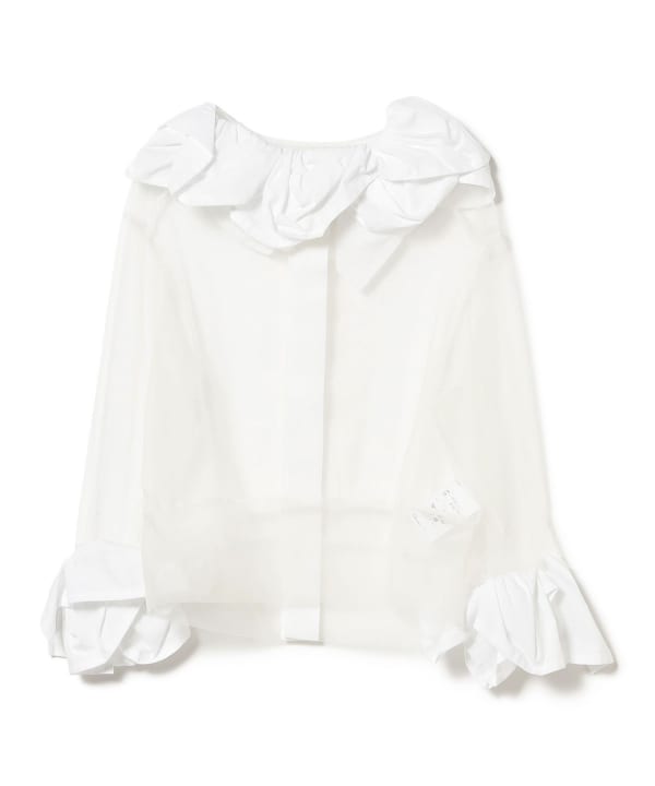 MIYAO 18SS フリルシャツ・ブラウス Ray BEAMS（レイ ビームス）【別注】MIYAO / フリル ブラウス