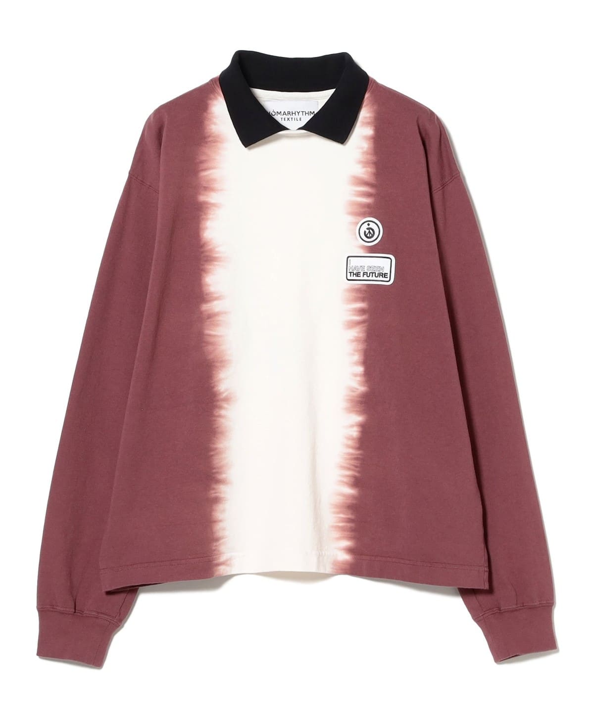 NOMARHYTHM TEXTILE / Hand Dye Polo Tee Shirt シャツ・ブラウス WOMEN PURPLE 1 NOMARHYTHM TEXTILE / Hand Dye Polo Tee Shirt シャツ・ブラウス WOMEN PURPLE 1
