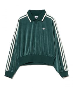 adidas Originals × LIBERTY London / エンボス加工 ベルベット スウェットシャツ