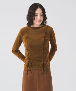 【+15%ポイントUP】フロッキー レースアップ トップス