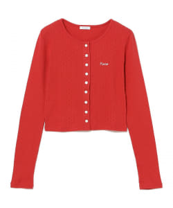 PISCESS / EYELET Punching Cardigan