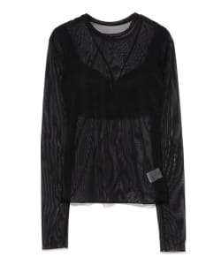 NICENICE MOMENT / MESH LS SHELL