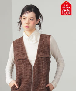 【+15%ポイントUP】ソフト 天竺 タートルネック トップス