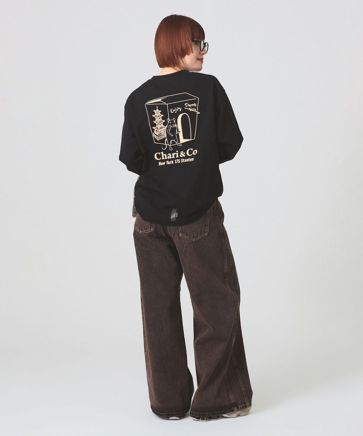 Ray BEAMS（レイ ビームス）【別注】CHARI&CO / CHINATOWN WELCOME TEE