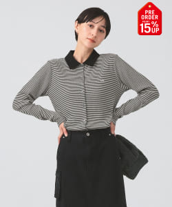 【+15%ポイントUP】Lee / BORDER WAFFLE SHIRTS