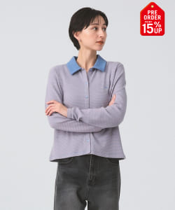 【+15%ポイントUP】Lee / BORDER WAFFLE SHIRTS