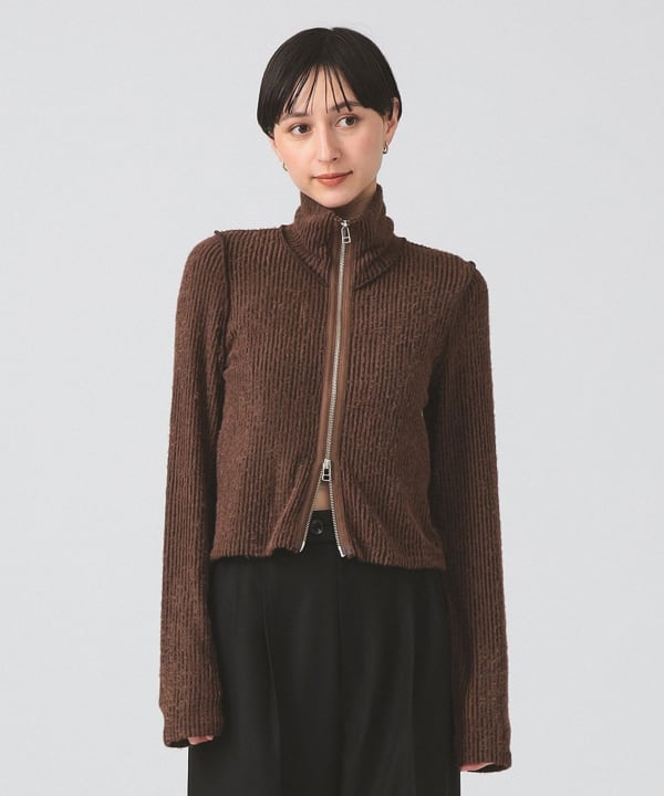 Ray BEAMS - ビームス  カーディガン Ray BEAMS（レイ ビームス）Lee / KNIT JACQUARD CARDIGAN